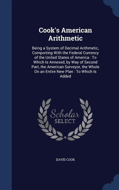 Vorderes Coverbild Cook's American Arithmetic
