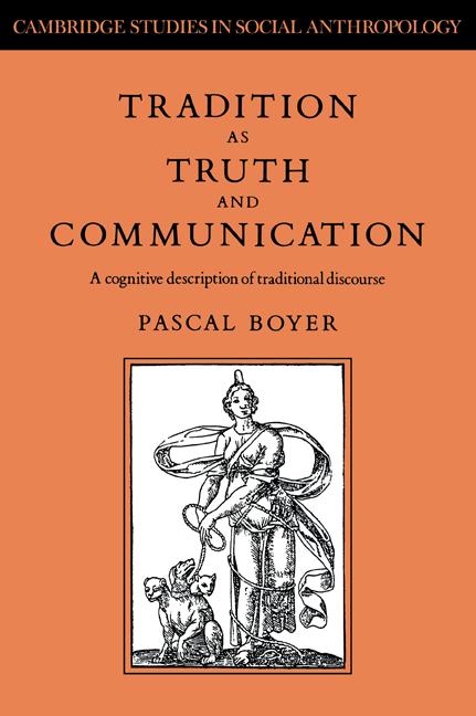 Vorderes Coverbild Tradition as Truth and Communication