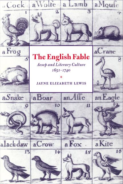 Vorderes Coverbild The English Fable