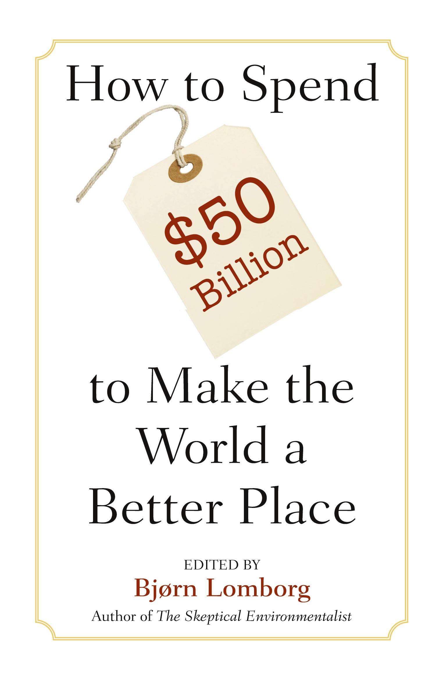 Vorderes Coverbild Spend $50Billion World Better Place