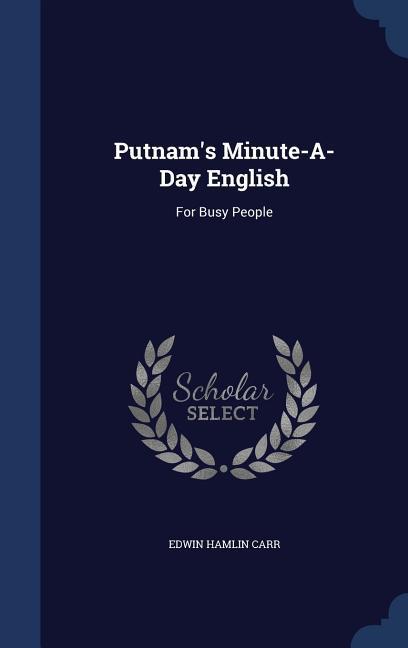 Vorderes Coverbild Putnam's Minute-A-Day English