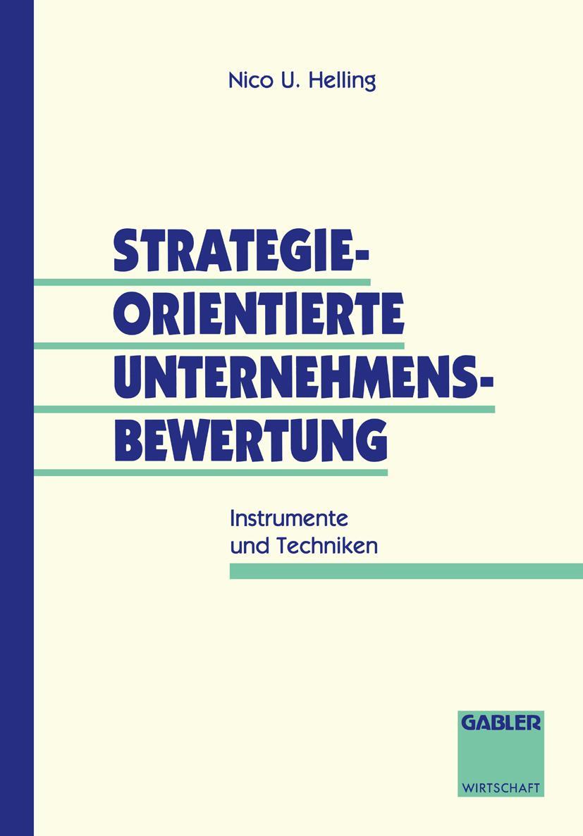 Vorderes Coverbild Strategieorientierte Unternehmensbewertung