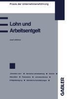 Vorderes Coverbild Lohn und Arbeitsentgelt
