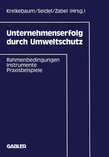 Vorderes Coverbild Unternehmenserfolg durch Umweltschutz