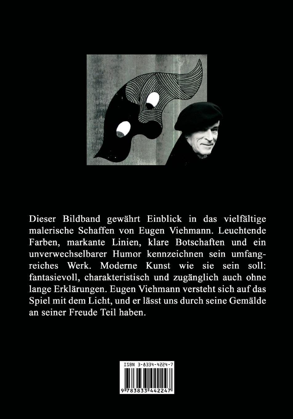 Rückseitencover Lichtspiel - die Kunst von Eugen Viehmann