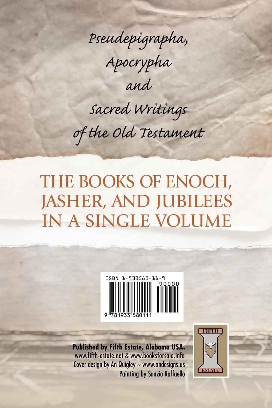 Rückseitencover The Lost Books of the Old Testament