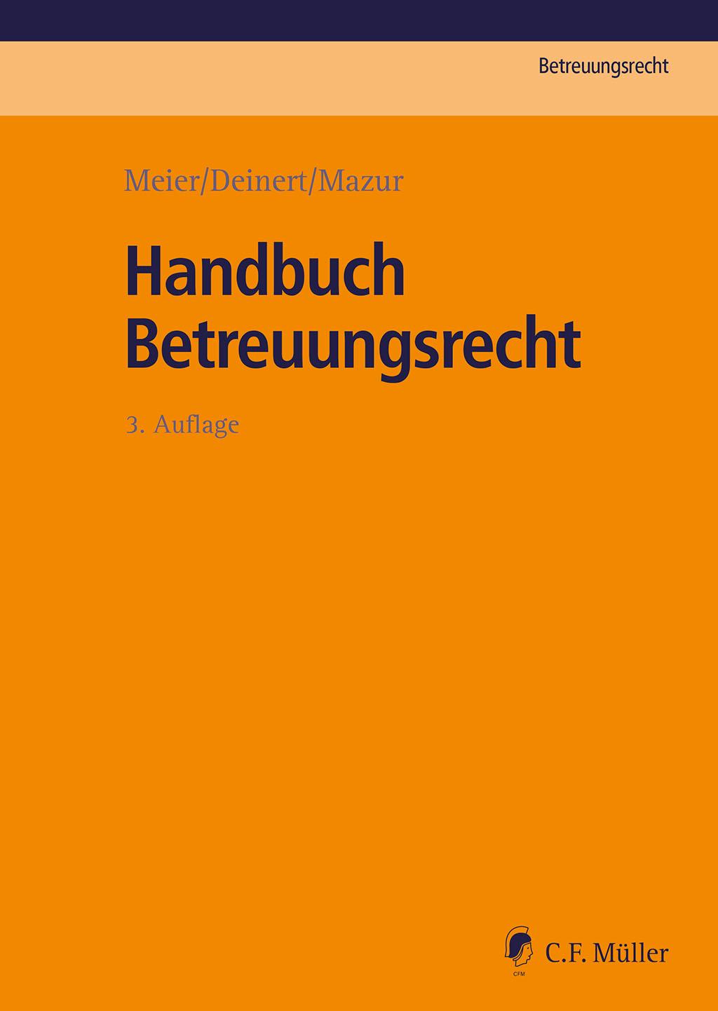 Vorderes Coverbild Handbuch Betreuungsrecht