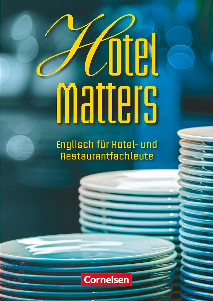 Vorderes Coverbild Hotel Matters. Schülerbuch