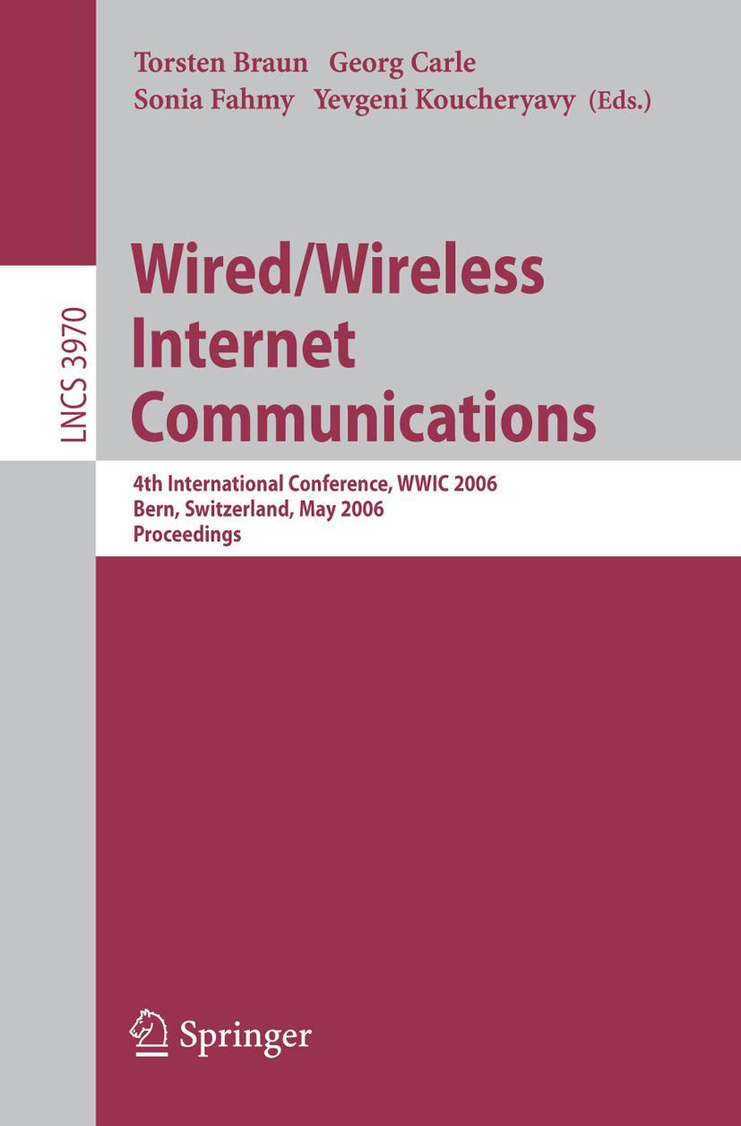 Vorderes Coverbild Wired/Wireless Internet Communications
