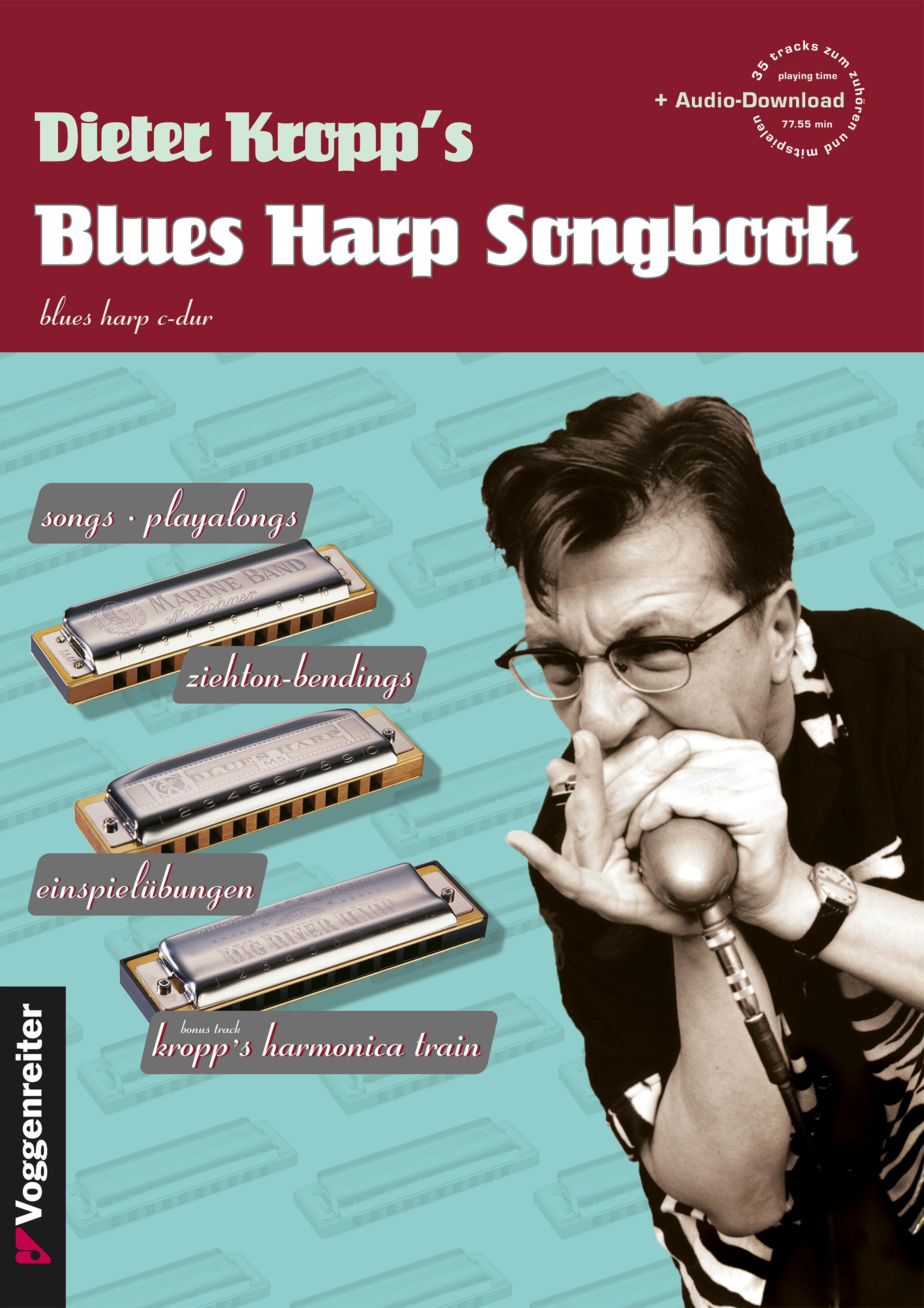 Vorderes Coverbild Blues Harp Songbook