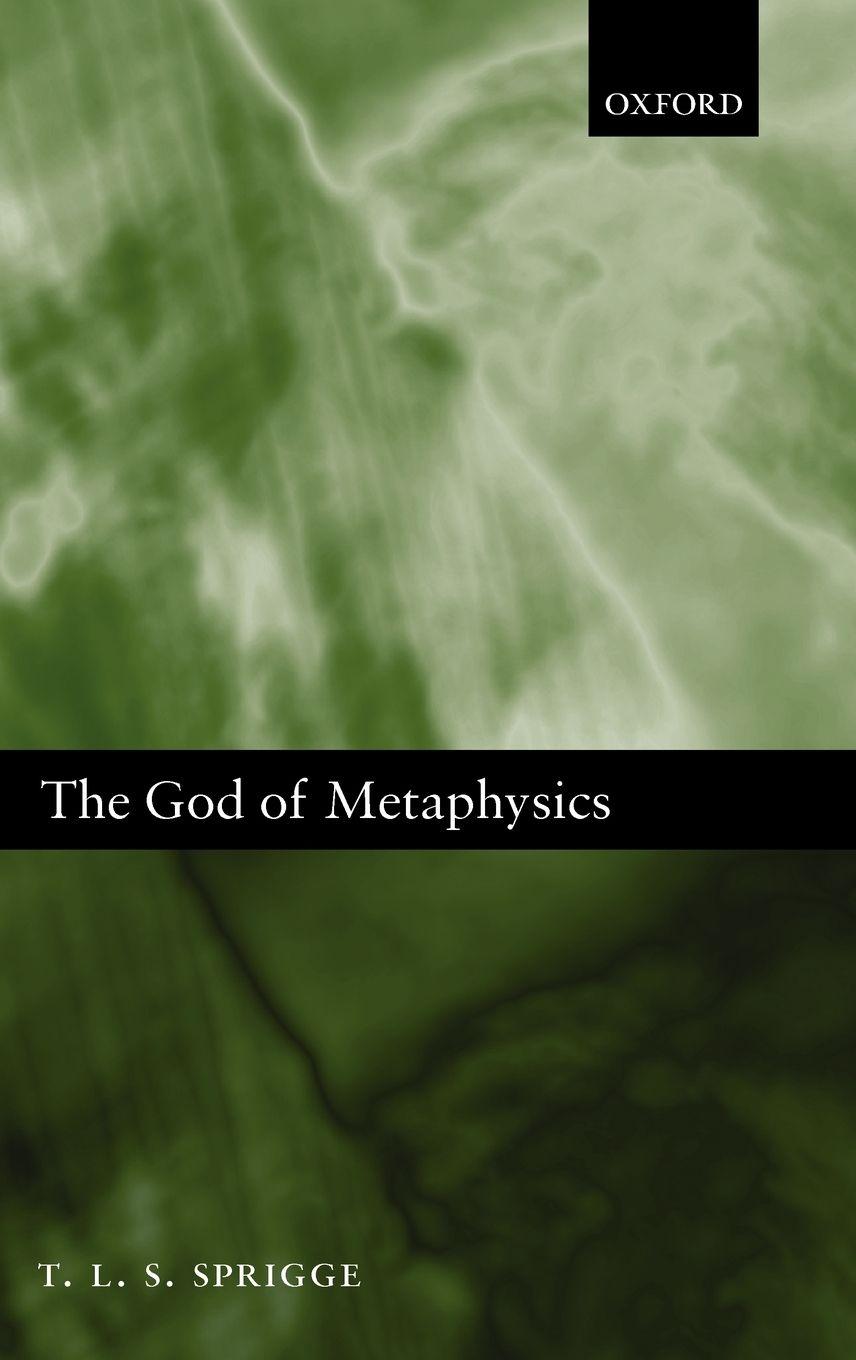 Vorderes Coverbild The God of Metaphysics