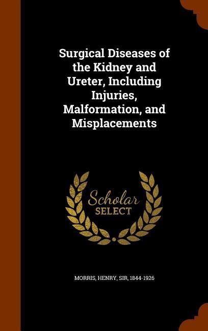 Vorderes Coverbild Surgical Diseases of the Kidney and Ureter, Including Injuries, Malformation, and Misplacements
