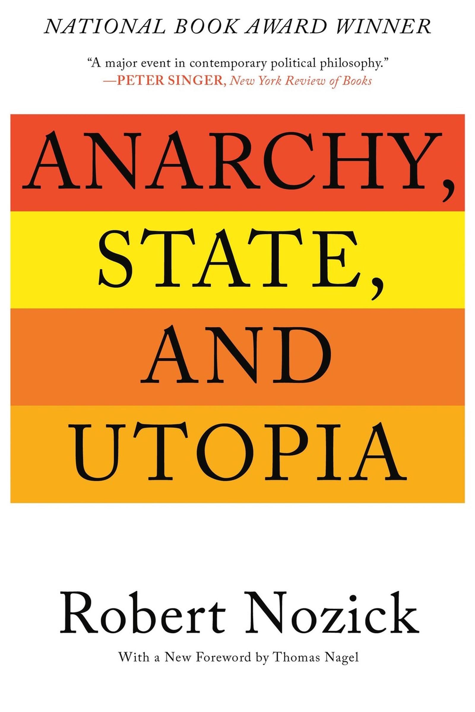 Vorderes Coverbild Anarchy, State, and Utopia