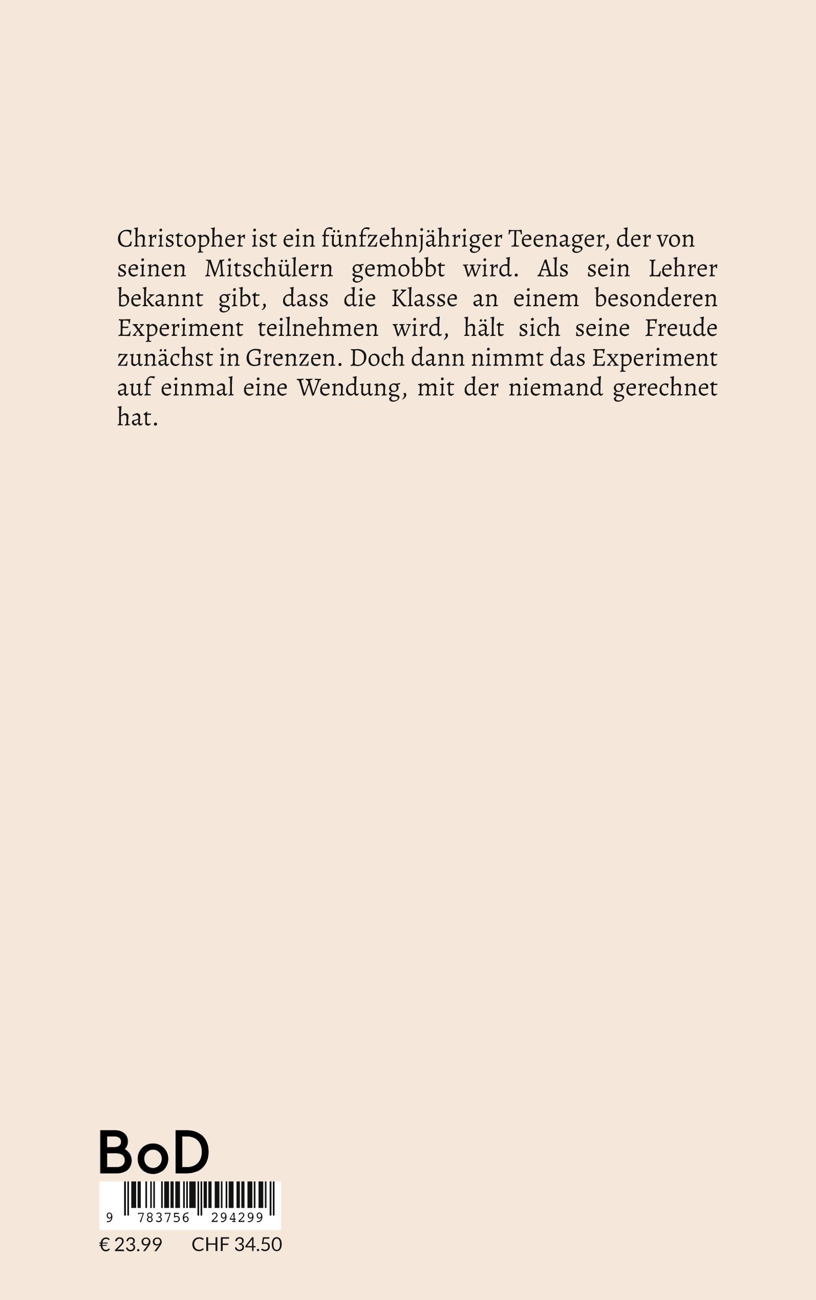 Rückseitencover Christopher