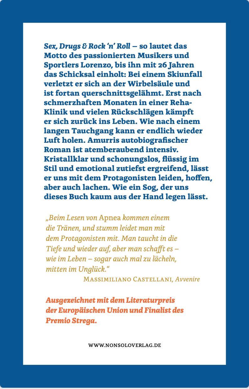 Rückseitencover Bis ich wieder atmen konnte