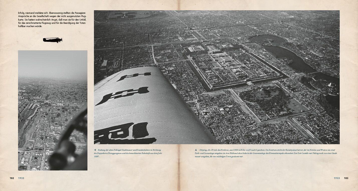 Beispielinhalt (Bild) Bildband - Wulf-Diether Graf zu Castell - Pionier der Lüfte