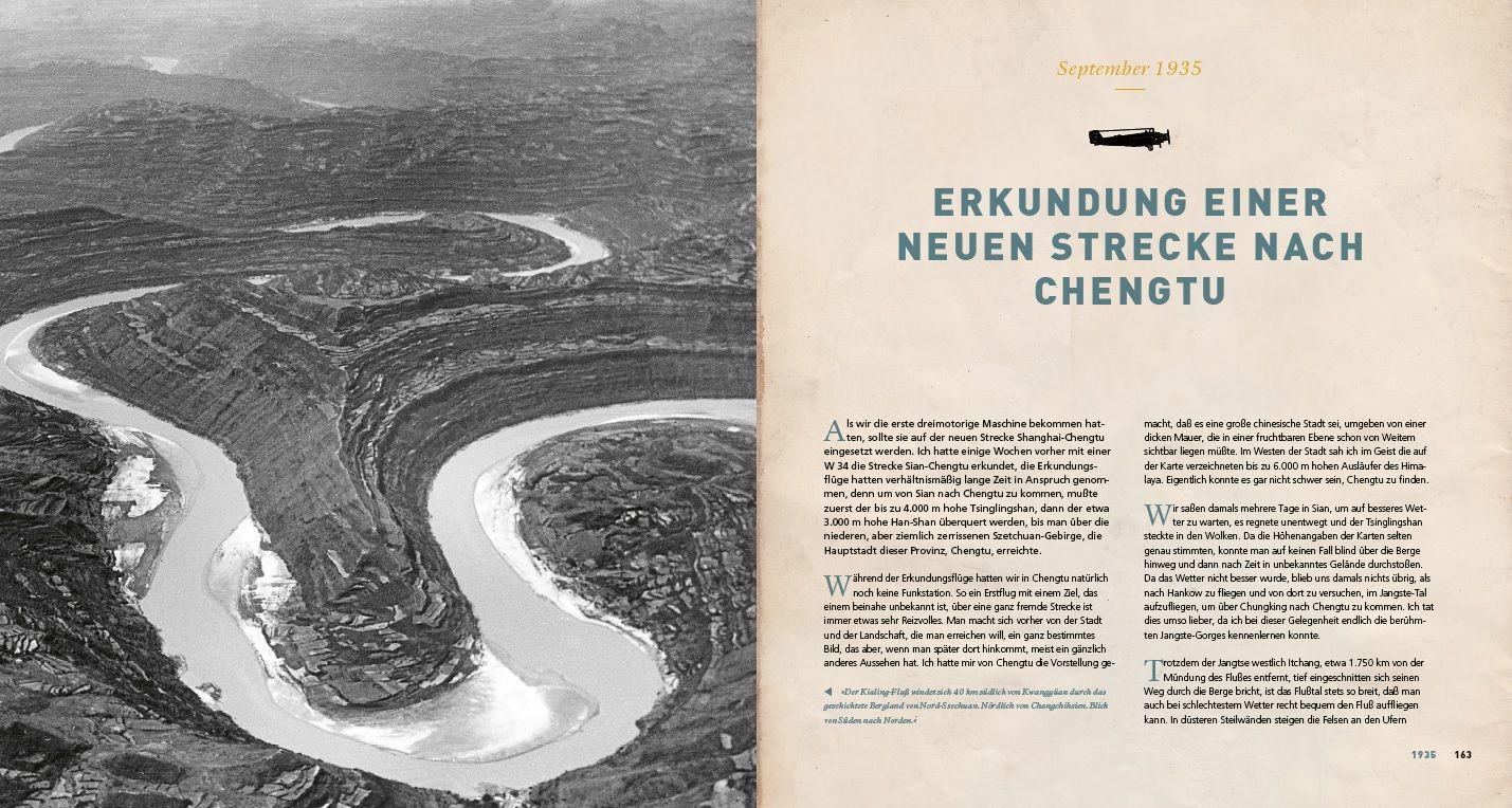 Beispielinhalt (Bild) Bildband - Wulf-Diether Graf zu Castell - Pionier der Lüfte