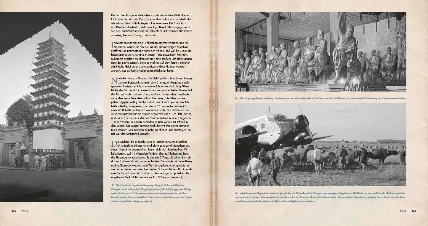 Beispielinhalt (Bild) Bildband - Wulf-Diether Graf zu Castell - Pionier der Lüfte