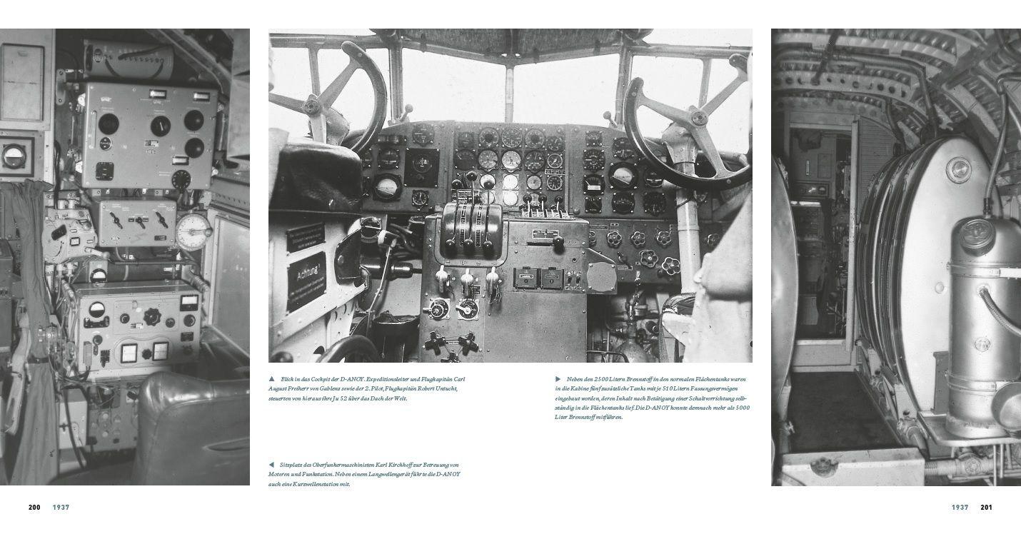 Beispielinhalt (Bild) Bildband - Wulf-Diether Graf zu Castell - Pionier der Lüfte