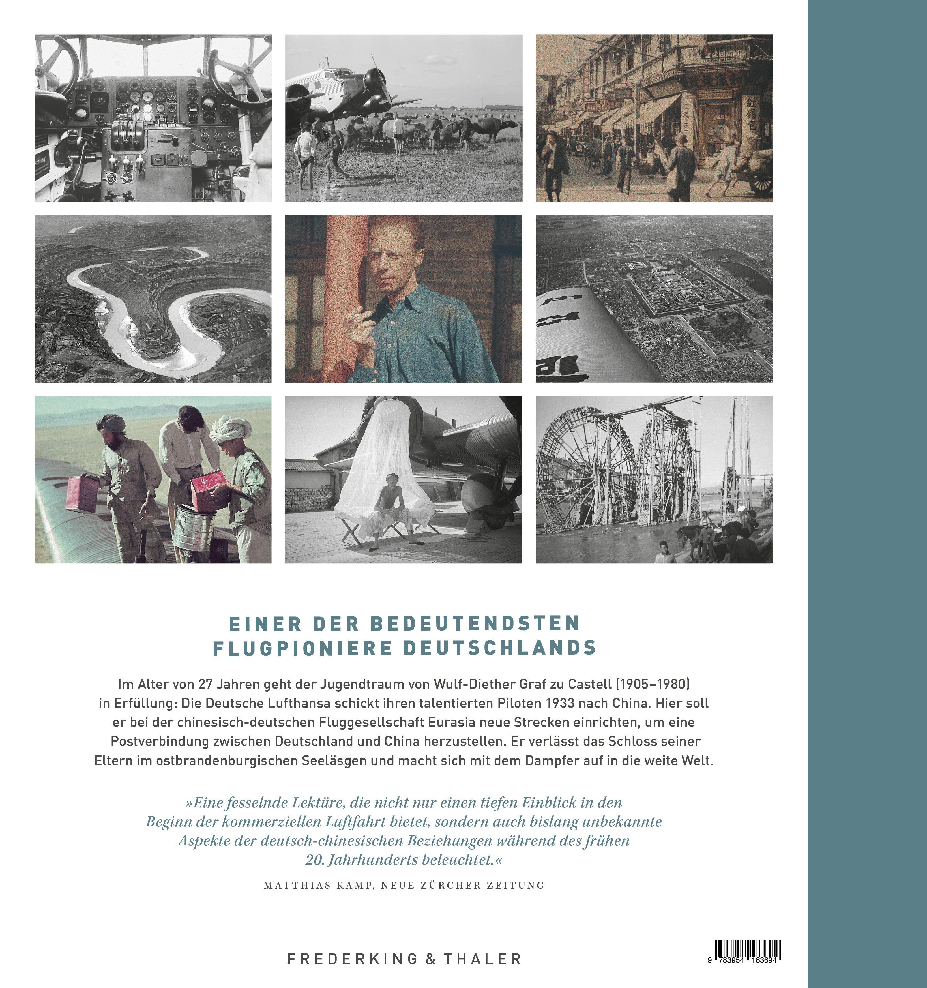 Beispielinhalt (Bild) Bildband - Wulf-Diether Graf zu Castell - Pionier der Lüfte