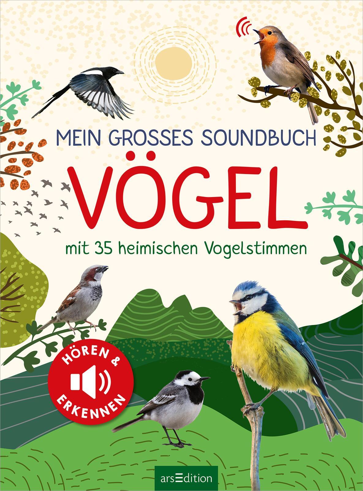 Beispielinhalt (Bild) Mein großes Soundbuch Vögel