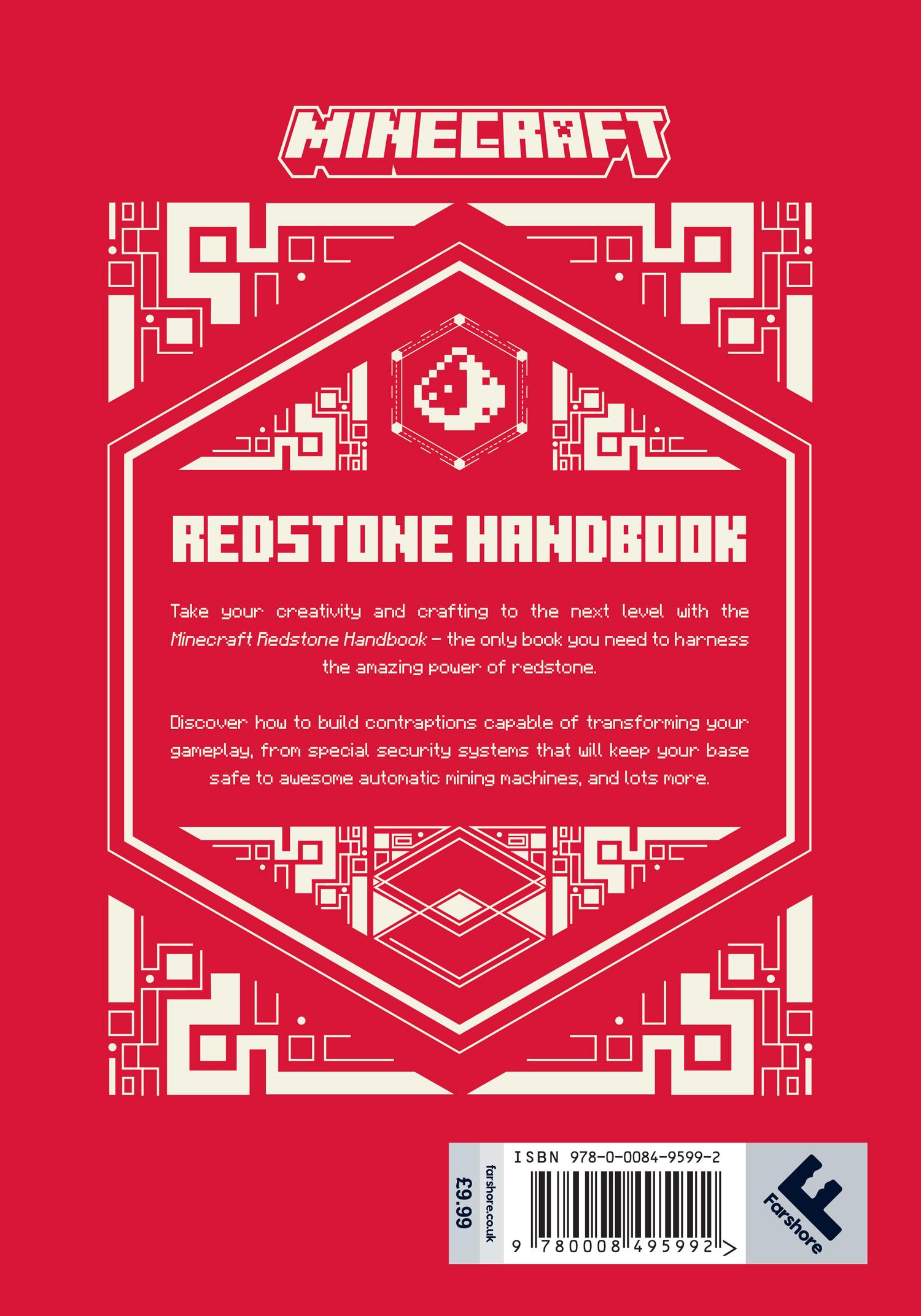 Rückseitencover All New Official Minecraft Redstone Handbook