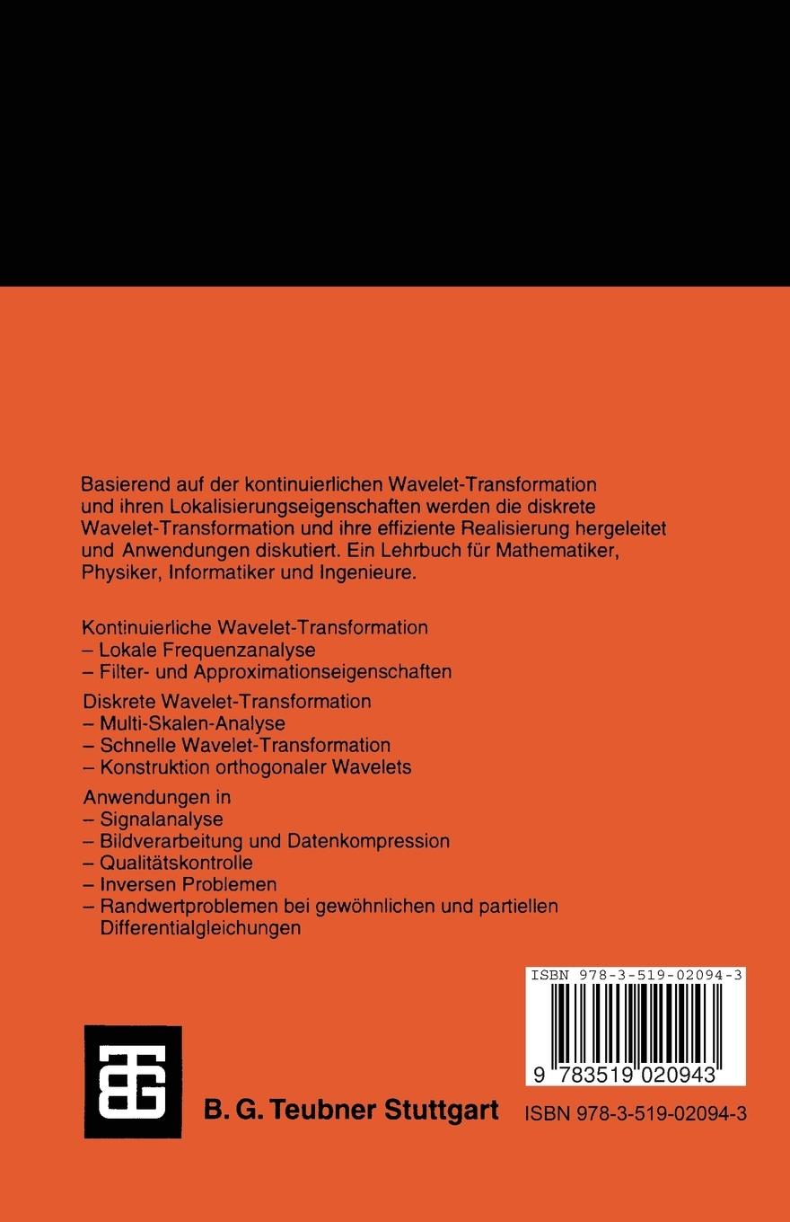 Rückseitencover Wavelets