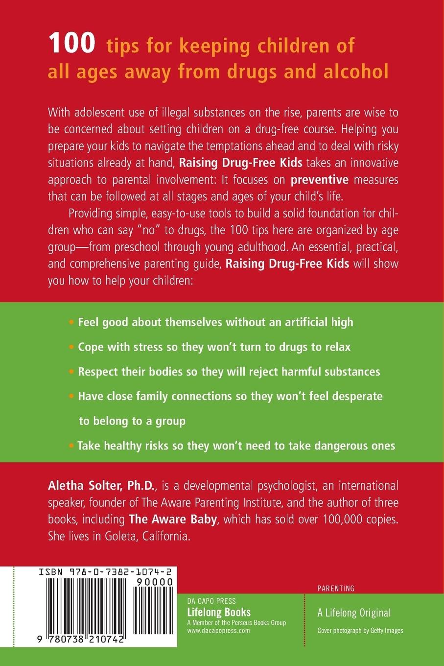 Rückseitencover Raising Drug-Free Kids