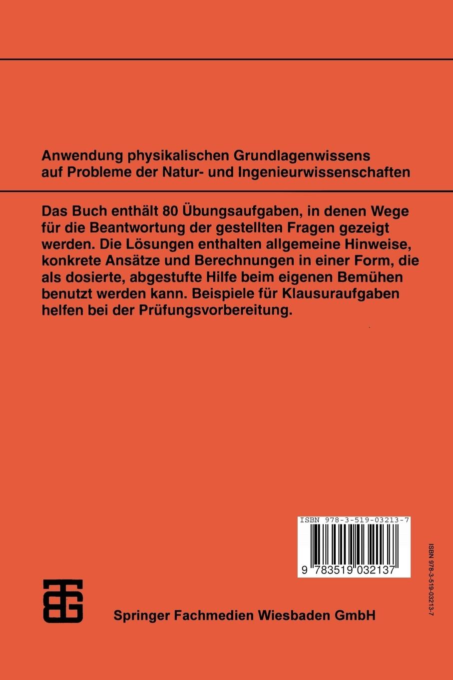 Rückseitencover Physik-Übungen für Ingenieure