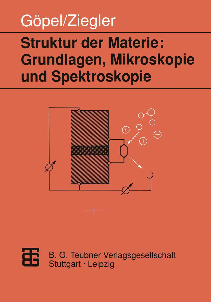 Vorderes Coverbild Struktur der Materie: Grundlagen, Mikroskopie und Spektroskopie