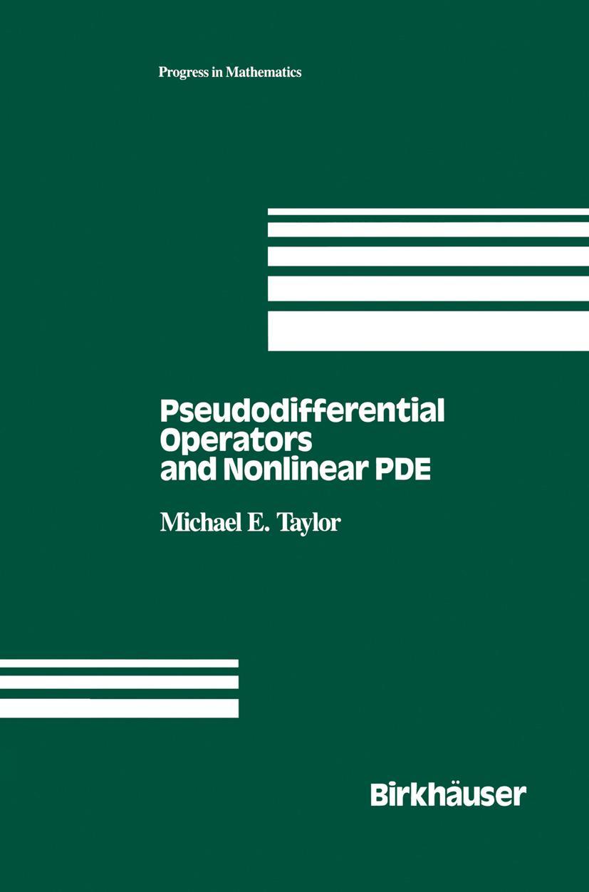 Vorderes Coverbild Pseudodifferential Operators and Nonlinear PDE