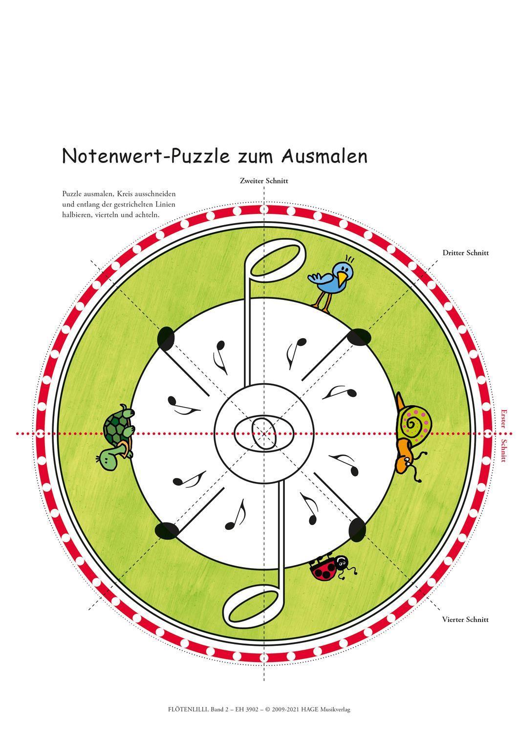 Beispielinhalt (Bild) Flötenlilli 2 mit QR-Codes