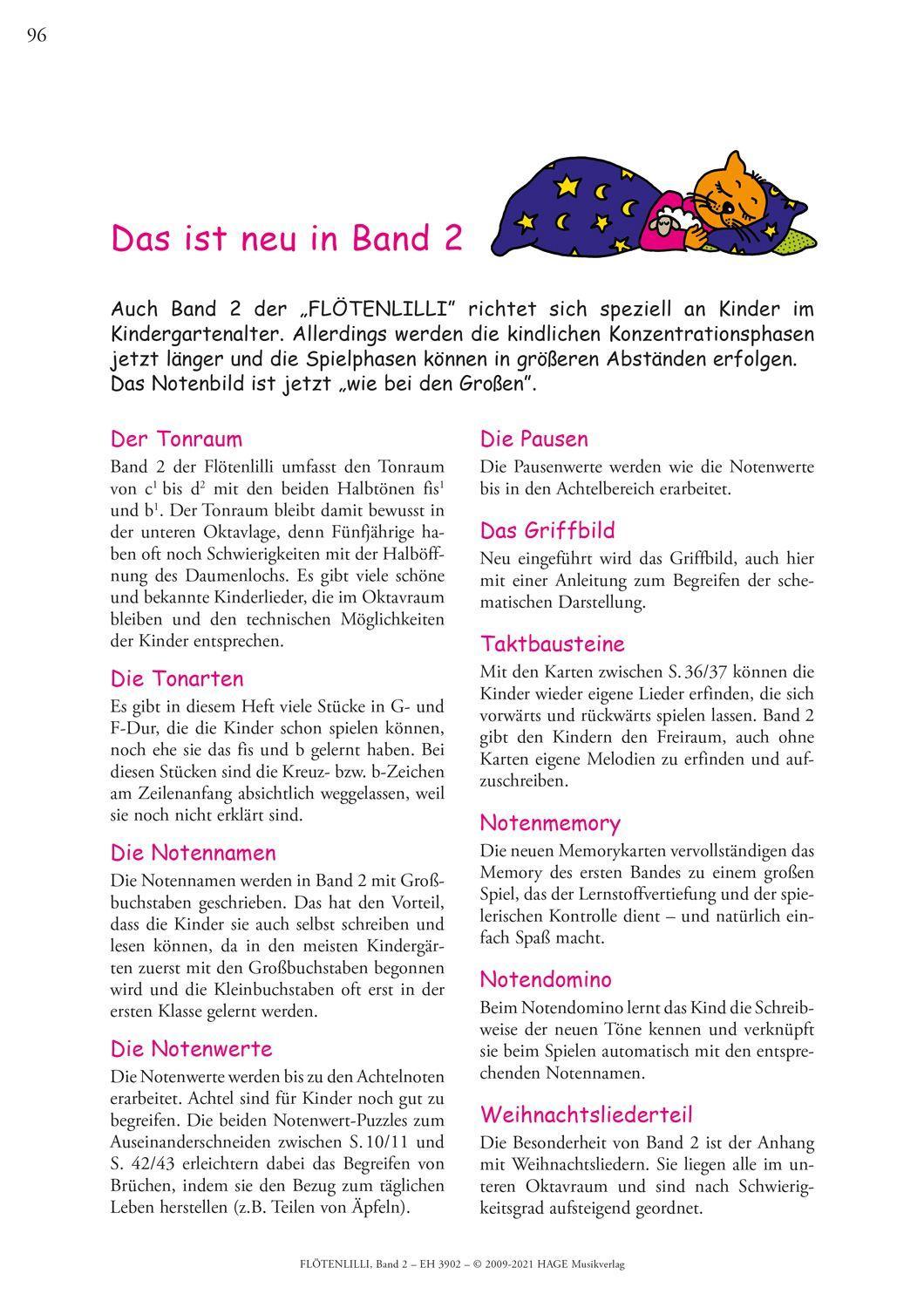 Beispielinhalt (Bild) Flötenlilli 2 mit QR-Codes