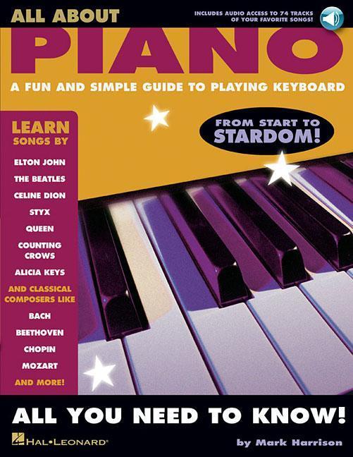 Vorderes Coverbild All about Piano: A Fun and Simple Guide to Playing Keyboard [With CD]