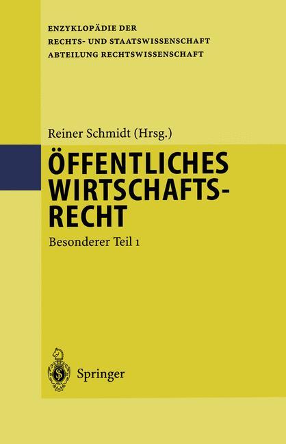 Vorderes Coverbild Öffentliches Wirtschaftsrecht