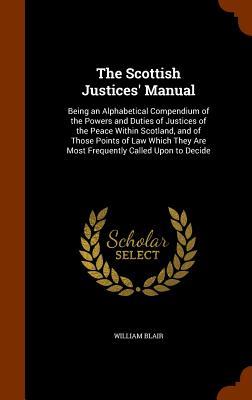 Vorderes Coverbild The Scottish Justices' Manual