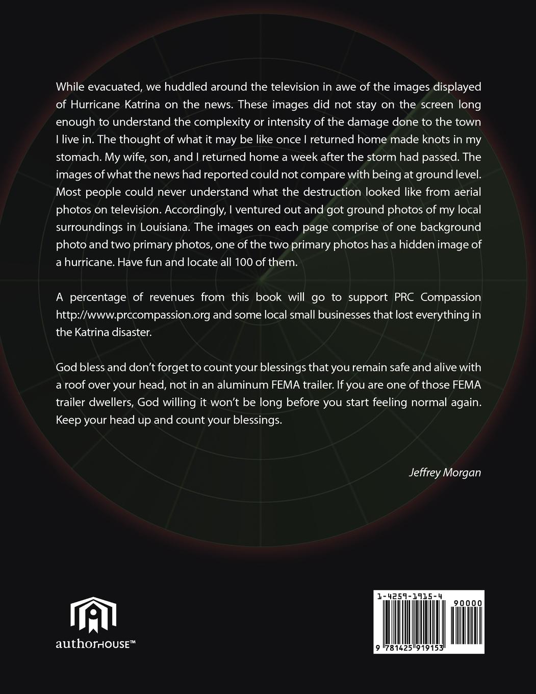 Rückseitencover Hurricane Katrina Picture Book