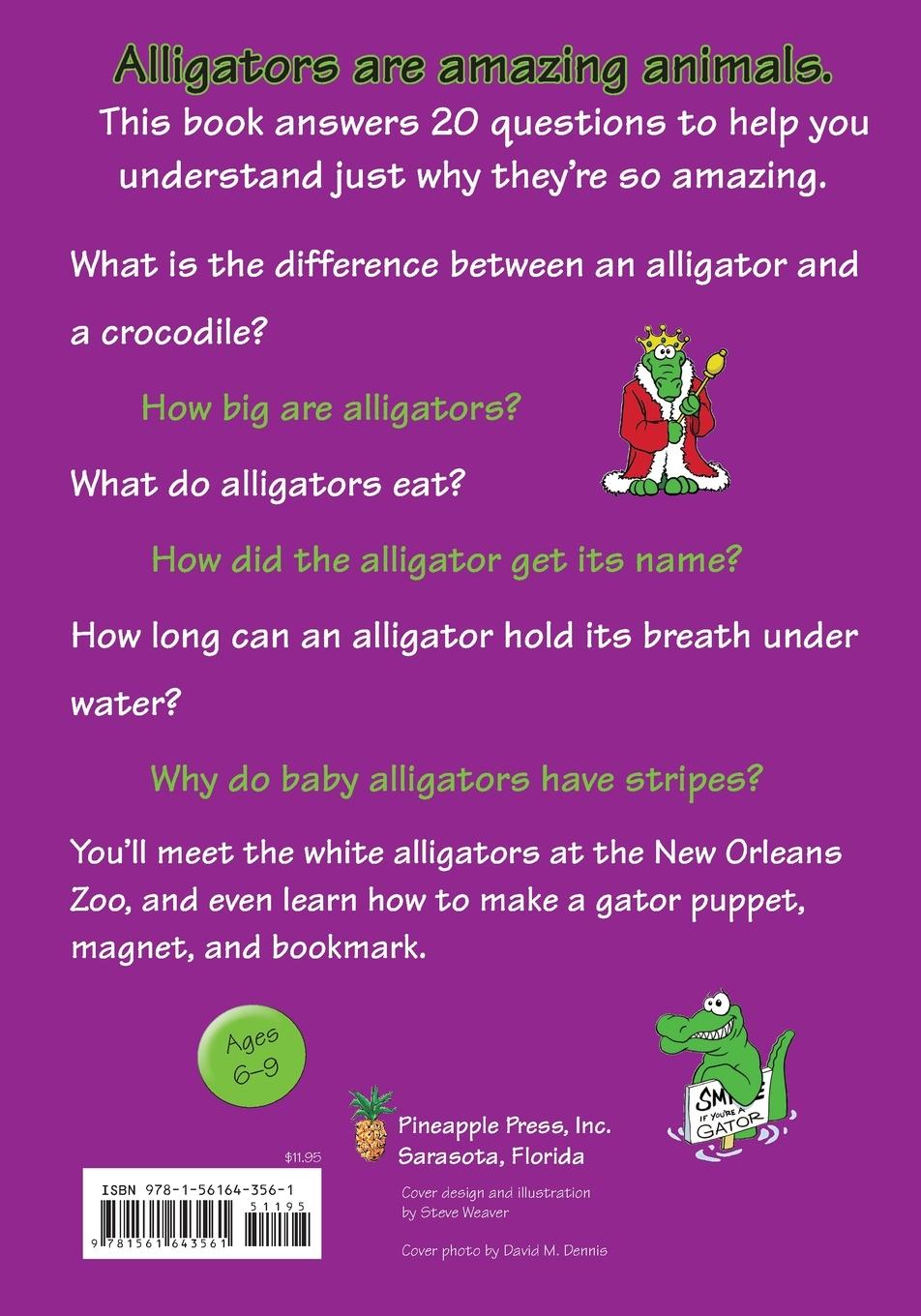 Rückseitencover Those Amazing Alligators