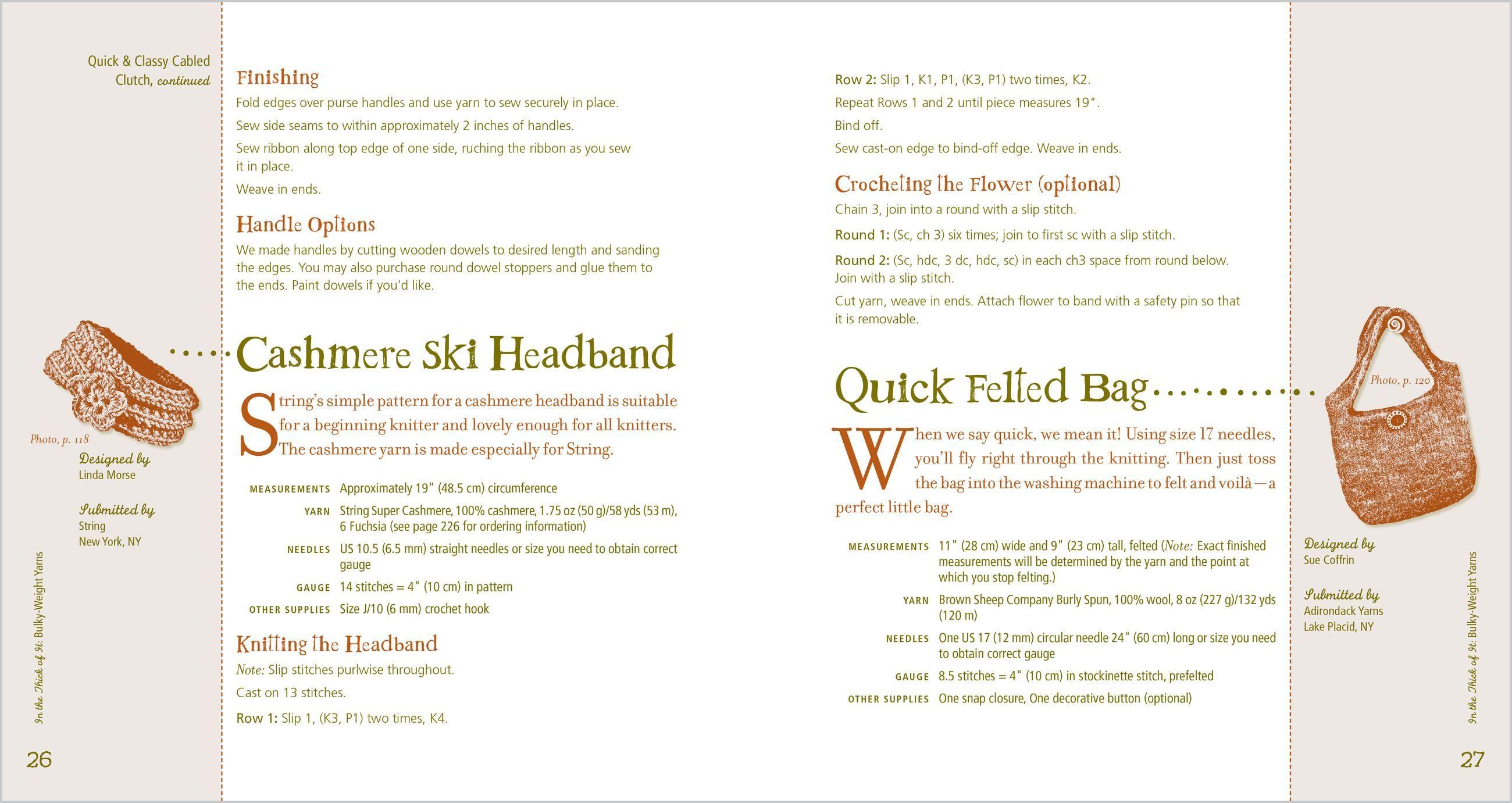 Beispielinhalt (Bild) One-Skein Wonders(r)