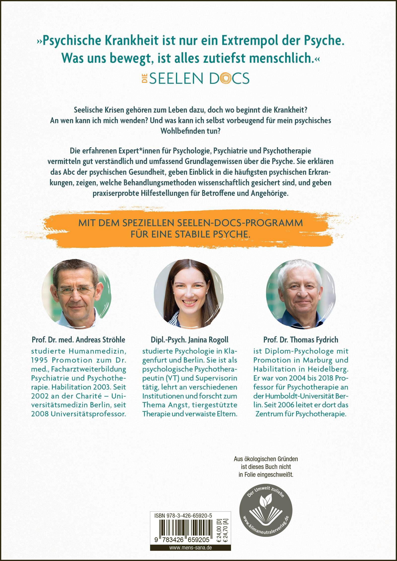 Rückseitencover Die Seelen-Docs