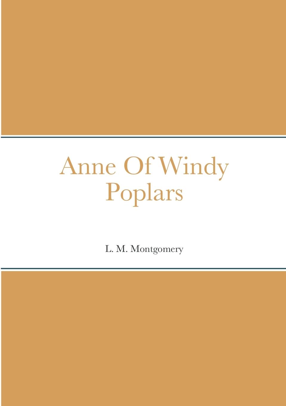 Vorderes Coverbild Anne Of Windy Poplars