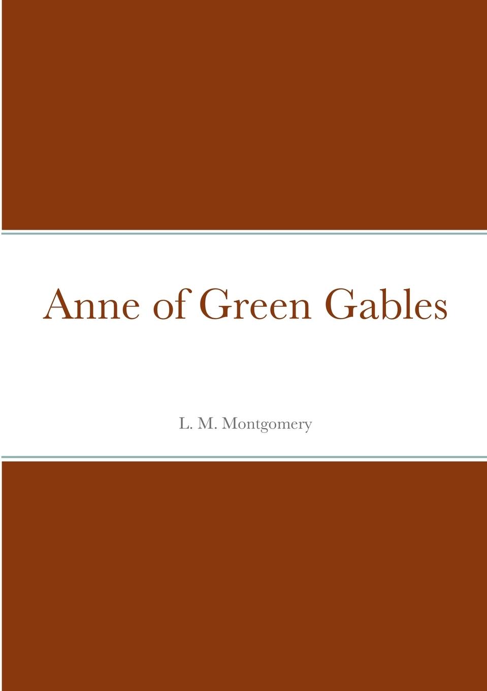Vorderes Coverbild Anne of Green Gables