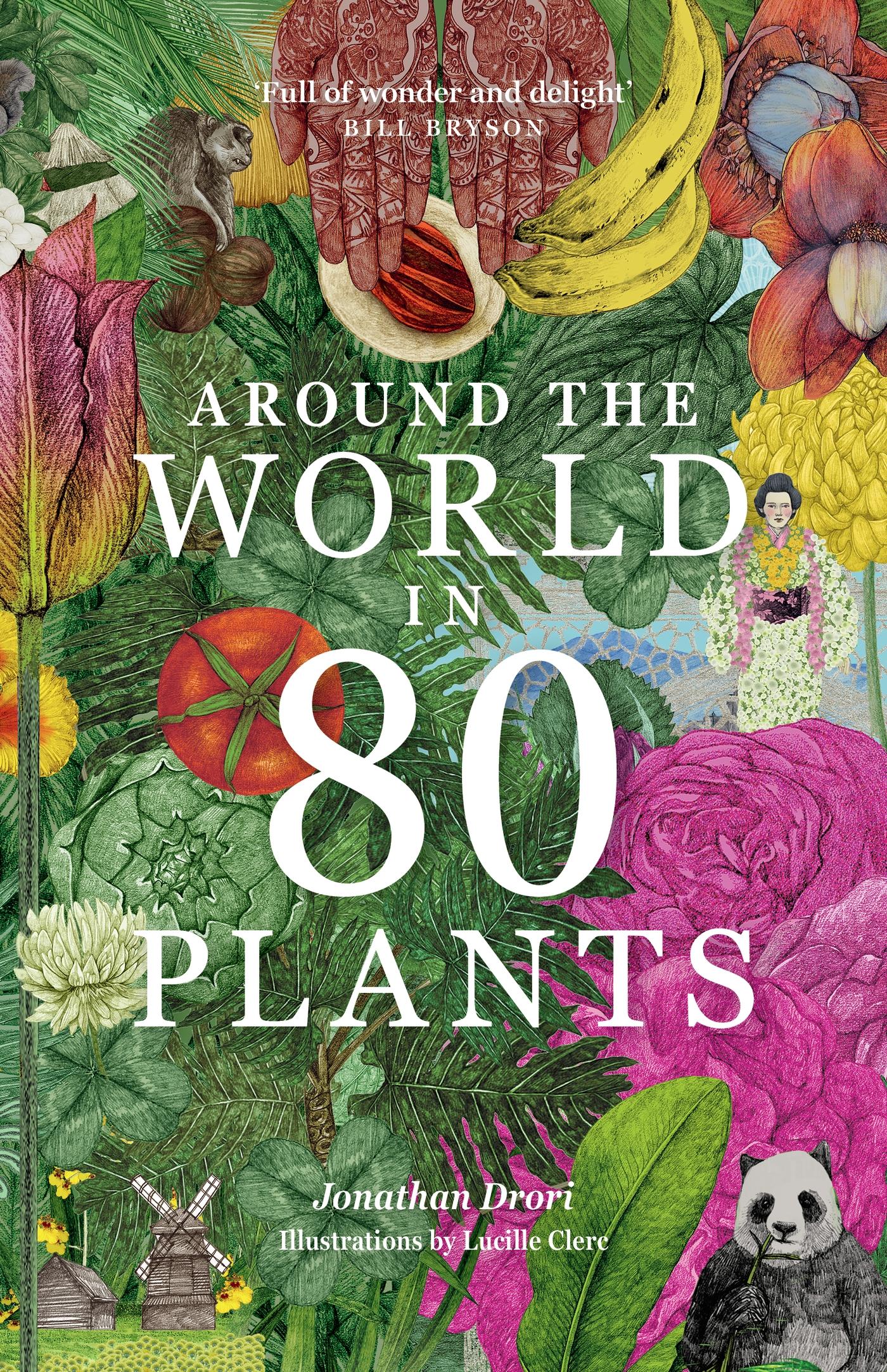 Vorderes Coverbild Around the World in 80 Plants