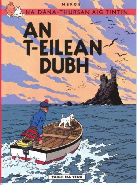 Vorderes Coverbild Na Sgeulachdan-Siubhail Aig Tintin: An T-Eilean Dubh
