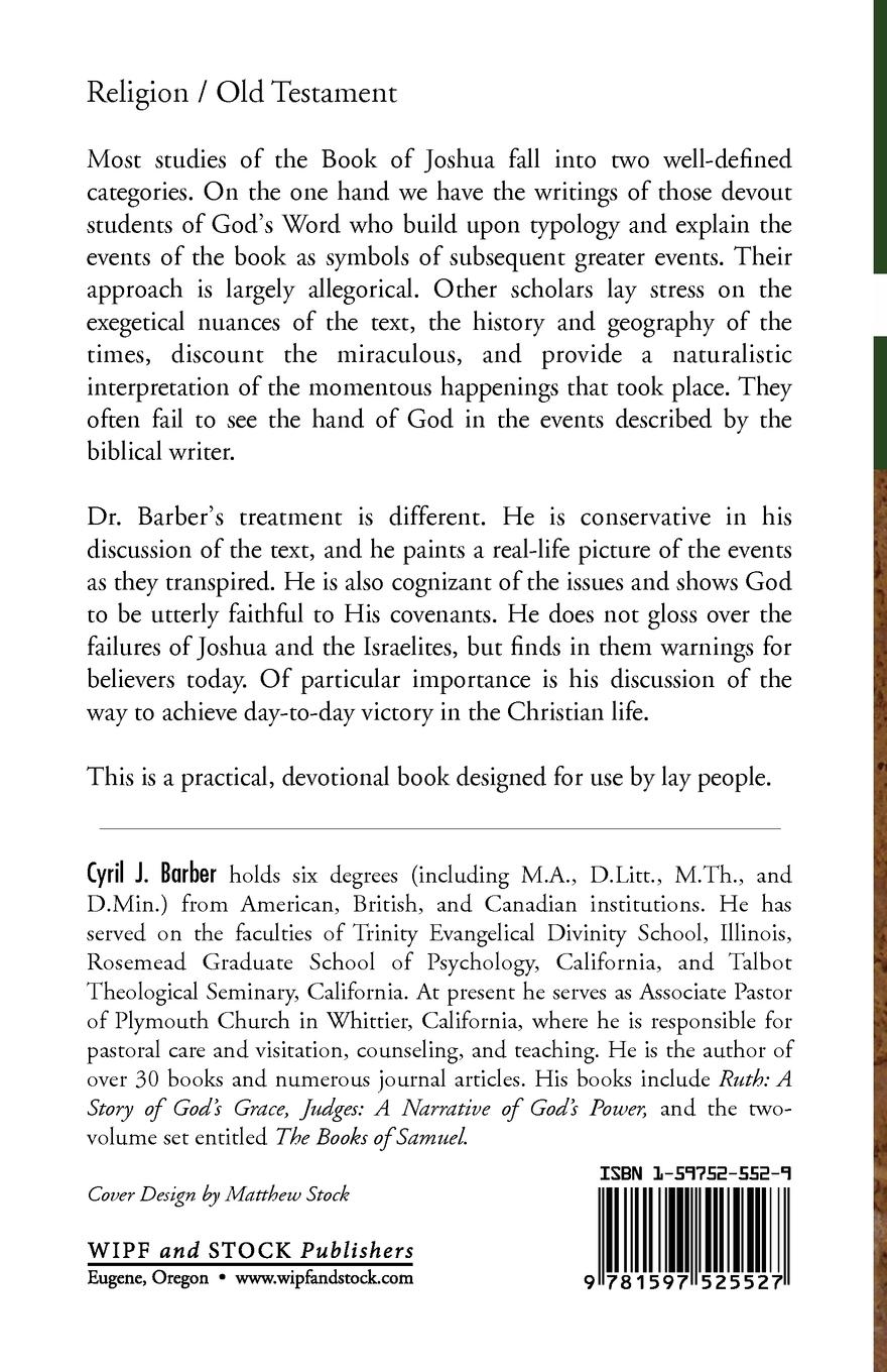 Rückseitencover Joshua