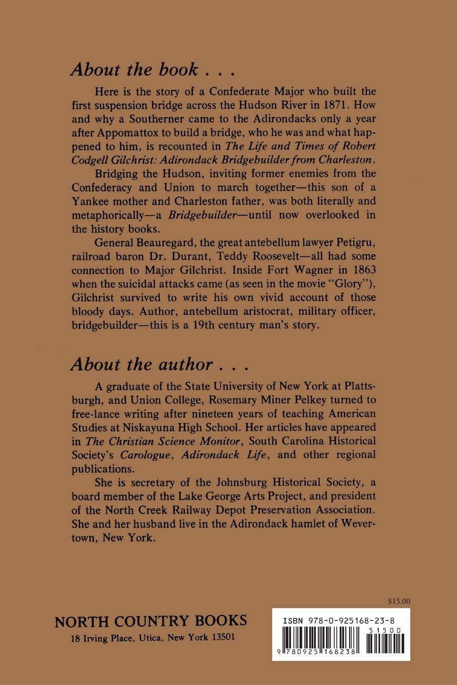 Rückseitencover Adirondack Bridgebuilder From Charleston