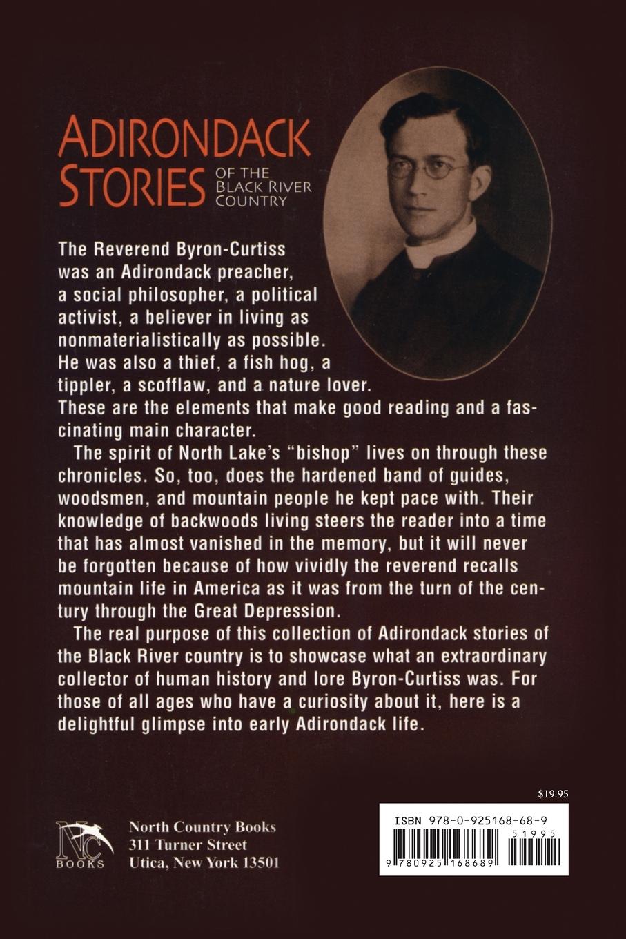 Rückseitencover Adirondack Stories Of The Black River Country