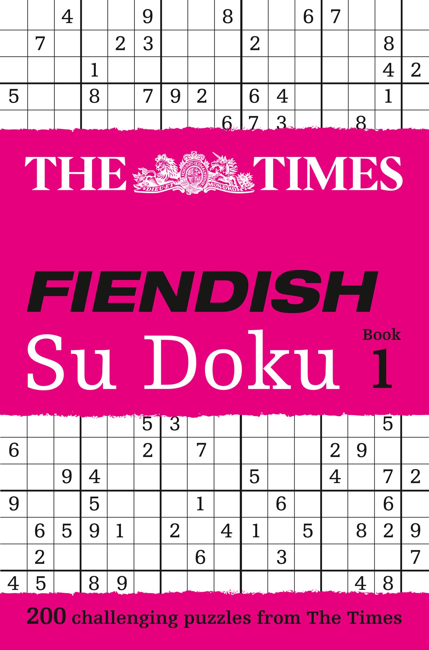 Vorderes Coverbild The Times Fiendish Su Doku
