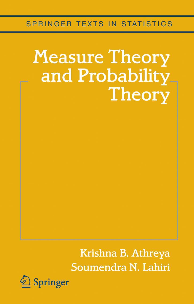 Vorderes Coverbild Measure Theory and Probability Theory