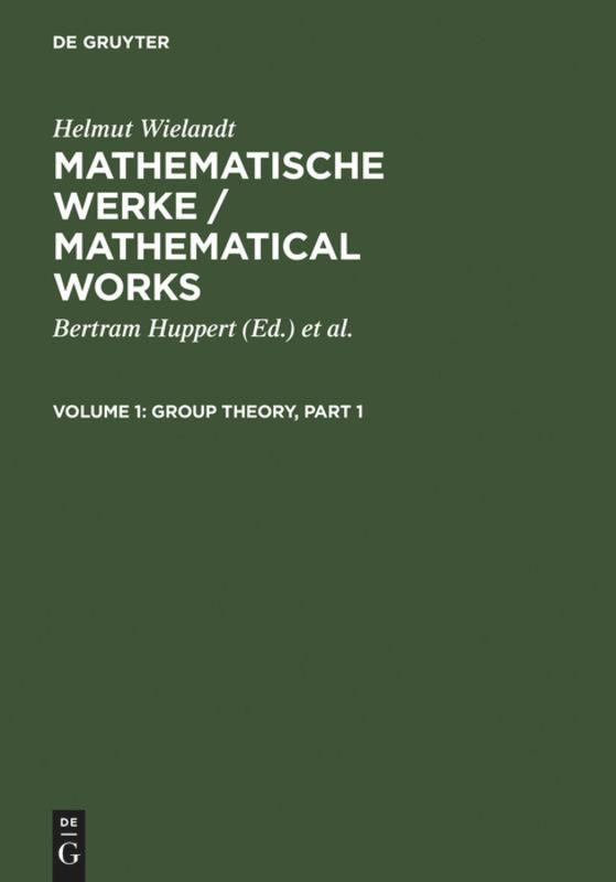 Vorderes Coverbild Group Theory
